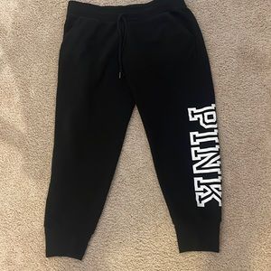 Pink Size large capri sweatpants